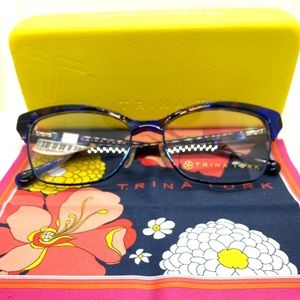 Trina Turk Rowan Eyeglasses new with case
